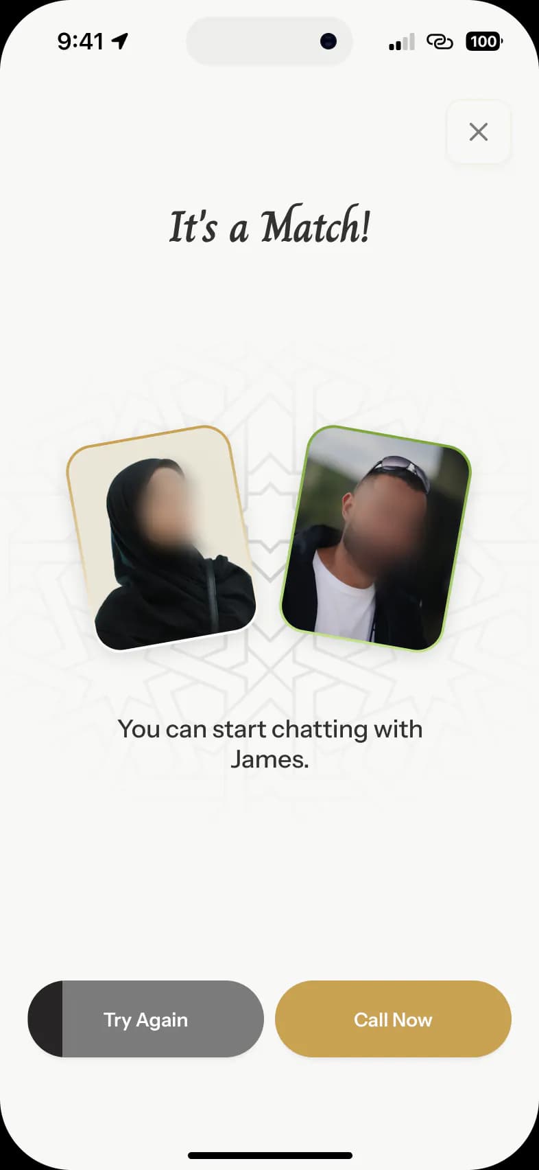 Cennet — Match screen