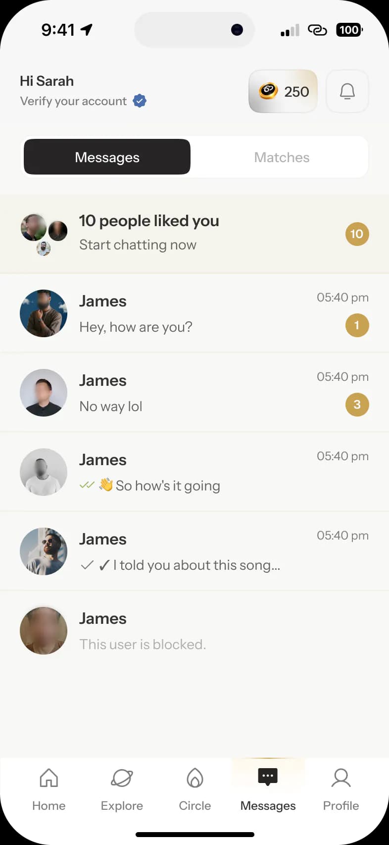 Messages